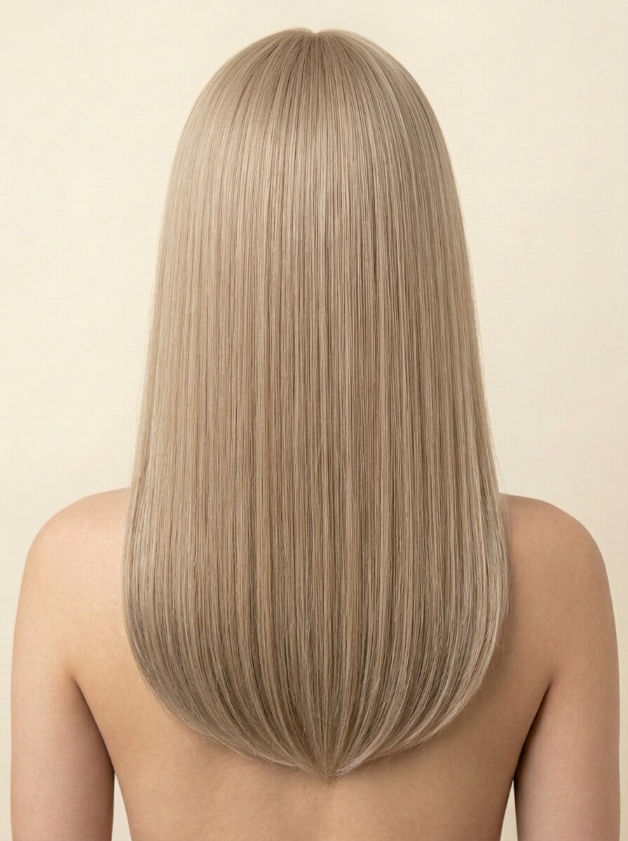613ASH Ash Blonde hair colour — Rear view