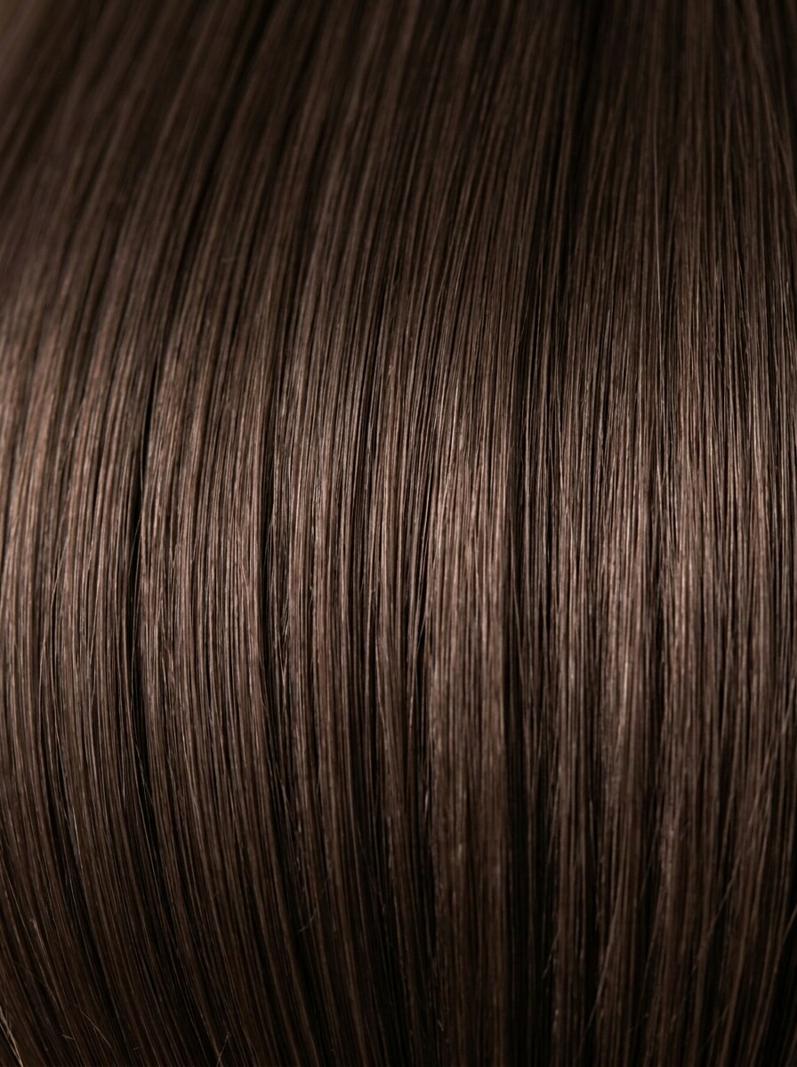2Q Cool Brown hair colour — Macro