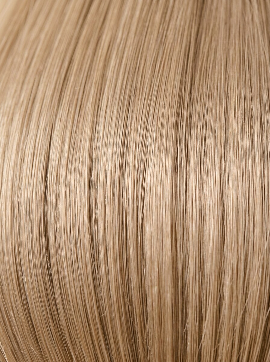 613 Light Blonde hair colour — Macro